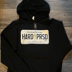 Saskatchewan Black Hoodie